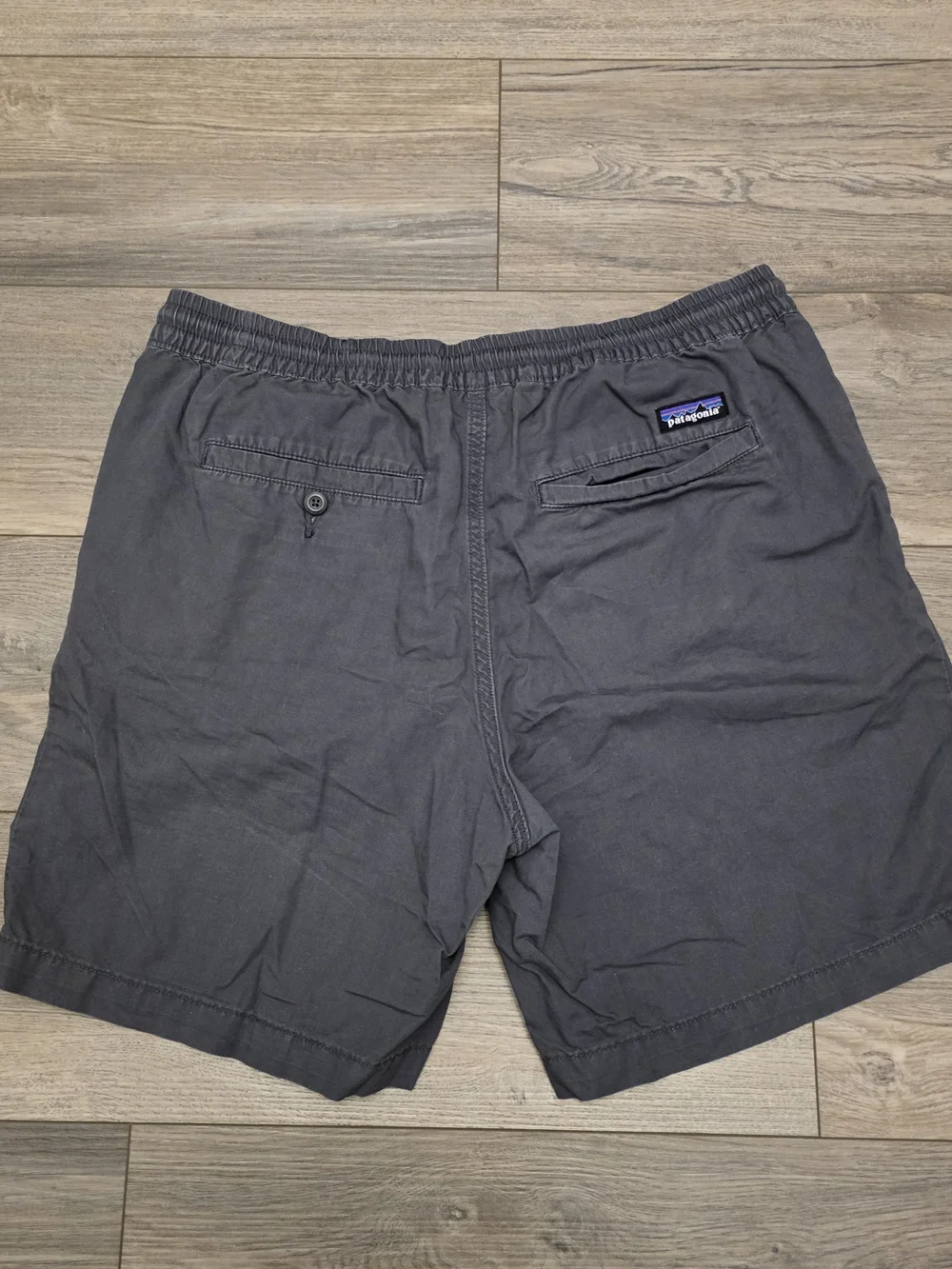 Patagonia Shorts Nomader Men's Volley Shorts Forge Gray Drawstring Cargo Shorts - Picture 2 of 6